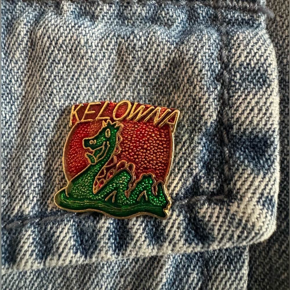 5/$15 Kelowna Ogopogo Enamel Pin